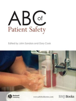 cover image of ABC of Patient Safety